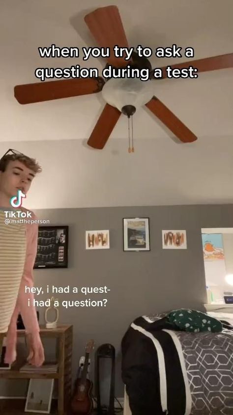 @mattheperson on tiktok | How teachers answer questions on a test [Video] | Funny, Really funny memes, Crazy funny memes Funny School Videos, Funny Meems, Funny Vidos, Crazy Funny, Crazy Funny Memes, Relatable Post Funny, Funny Dude, Real Funny Jokes, Really Funny Joke