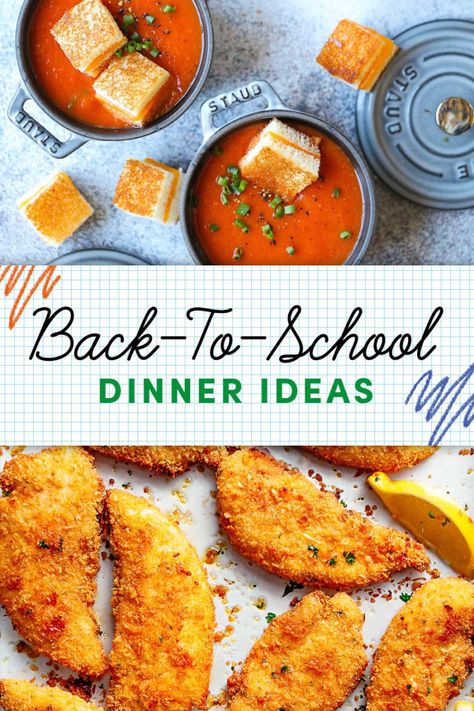 School Dinner Recipes, Back To School Dinner, Homemade Chili Sauce, Easy Recipes For College Students, Recipes For College Students, Grilled Cheese Croutons, Slow Cooker Turkey Chili, School Dinner, Creamy Chicken And Rice