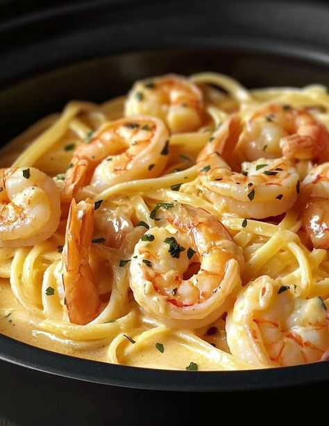 health meal, low carbs meals, keto meal Shrimp Scampi Crockpot Recipes, Shrimp Scampi Recipe Crockpot, Pressure Cooker Shrimp Recipes, Slow Cooker Shrimp Alfredo, Slow Cooker Garlic Shrimp Pasta, Shrimp Scampi In Crockpot, Seafood Crockpot Recipes Slow Cooker, Slow Cooker Shrimp Scampi, Shrimp Slow Cooker Recipes