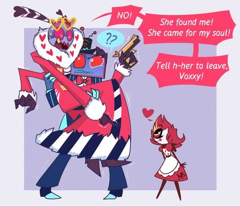 #hazbinhotel #hazbinhotelfanart #niffty #valentino #vox Vox Valentino, Hazbin Hotel Art, Nightmare Fuel, Boss Series, Hotel Trivago, H Hotel, Monster Hotel, Alastor Hazbin Hotel, Vivziepop Hazbin Hotel