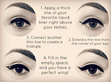 How to Apply Eyeliner - Step by Step Tutorial..Eyeliner Tutorial ..How To Apply Eyeliner Perfectly - Step by Step Tutorial and Tips..How to Apply Liquid Eyeliner..How to Apply Eyeliner Perfectly By Yourself: Step by Step Tutorial..How to Apply Liquid Eyeliner - Winged Eyeliner Tutorial..ideas about Eyeliner Tutorial on Pinterest Adele Eyeliner, Best White Eyeliner, Makeup Ideas Step By Step, Eyeliner Flick, Tutorial Eyeliner, How To Do Eyeliner, Eyeliner Hacks, Winged Eyeliner Tutorial, Eyeliner For Beginners