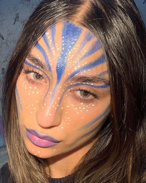 Instagram Avatar, Avatar Makeup, Avatar Halloween, Original Halloween Costumes, Halloweenský Makeup, Drag Make-up, Carnaval Costume, Creepy Halloween Makeup, Hot Halloween Outfits