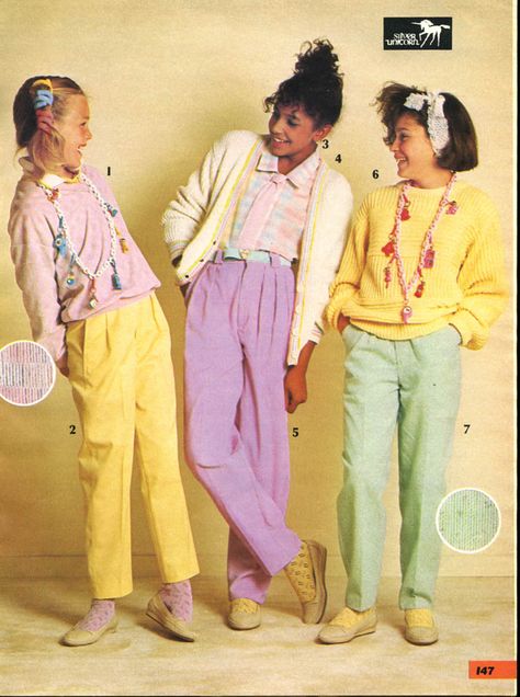 Sears Wishbook, Christmas 1985 1980s Kids Fashion, Sears Christmas Catalog, Fashion Guys, 1980s Fashion Trends, 1980s Kids, 80s Fashion Trends, 80s Girl, Vintage Outfits 90s, 80’s Fashion