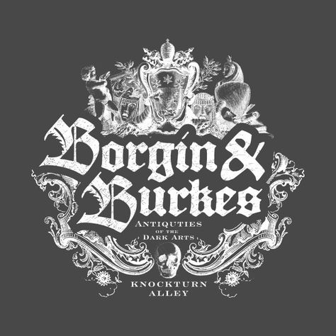 Borgin and Burkes Harry Potter Minimalist, Undesirable No 1, Borgin And Burkes, Harry Potter Tree, Knockturn Alley, Cross Stitch Harry Potter, Harry Potter Party Ideas, Harry Potter Printables, Harry Potter Classroom