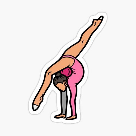 Gymnastics Stickers, Gymnastics Wallpaper, Gymnastics Flexibility, Stickers Kawaii, Roblox Memes, Preppy Wallpaper, Homemade Dog, Mario Bros, Pink Aesthetic