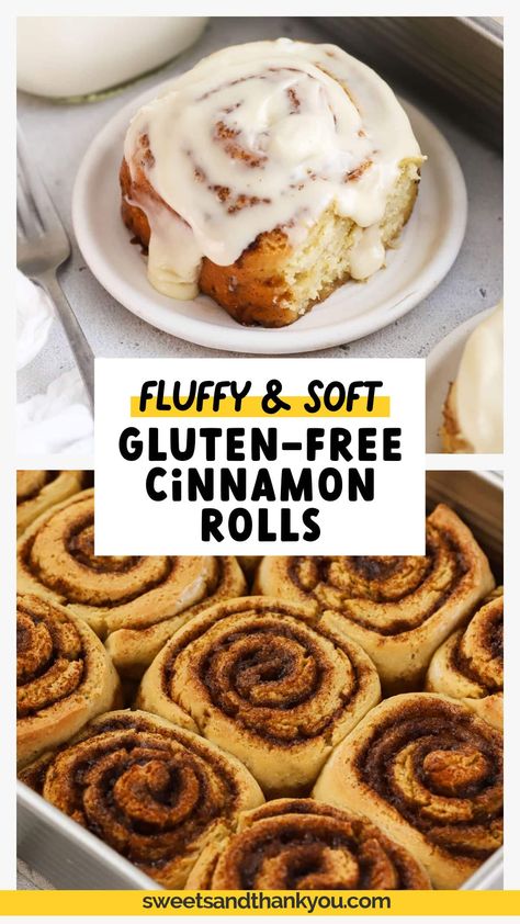 Easy Gluten Free Cinnamon Rolls, Gluten Free Cinnamon Buns, Gluten Free Cinnamon Rolls Recipe, Cinnamon Rolls Christmas, Healthy Cinnamon Rolls, Gluten Free Cinnamon, Cinnamon Roll Icing, Cinnamon Bun Recipe, Cinnamon Filling