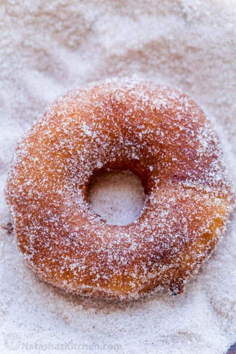 Apple Fritters are battered and fried apple donuts. Serve apple fritter rings rolled in cinnamon sugar, dusted with powdered sugar, or glazed Gluten Free Donut Recipe, Fried Donuts, Apple Donuts, Pumpkin Spice Donut, Sugar Donut, Cinnamon Sugar Donuts, Gluten Free Donuts, Doughnut Cake, Fritter Recipes