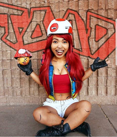 Womens Toad Costume, Goomba Cosplay, Toad Costume Diy Women, Toad Cosplay, Toad Costume, Halloween Fits, Diy Costumes Women, Borderlands, Cosplay Ideas