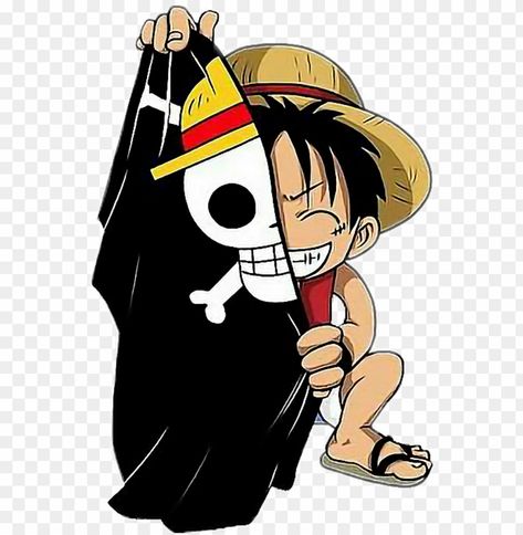 luffy sticker - one piece luffy baby One Piece Centerpiece, High Marca, Luffy Logo, One Piece Cake, One Piece Stickers, Monkey Luffy, Luffy Fanart, One Piece Birthdays, One Piece Theme