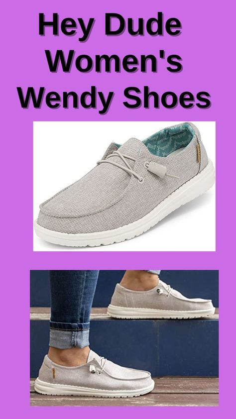 Each shoe weighs under 5 ounces making it one of the lightest pairs of shoes around. The ideal Hey Dude Shoes for Women that you will surely love! Comfortable Durable High-Quality Material: Wendy provides everywhere comfort, but with a style ideal for women who enjoy life’s ever-changing journey. The relaxed look and feel allow you to explore your passions and experience new places with the confidence your feet will fit into any occasion. Womens Loafer, Lace Up Loafers, Hey Dude Shoes, Hey Dude, Shoes Womens, Vans Classic Slip On Sneaker, Women Lace, Shoes For Women, Superga Sneaker