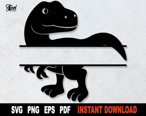 Dino Cricut Project, Dinosaur Svg Free Cricut, T Rex Silhouette, Dino Silhouette, Cricut Dinosaur, Dino Svg, Black Dinosaur, T-rex Svg, Dinosaur Silhouette