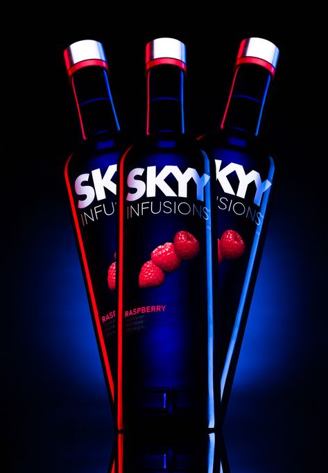 Cold Wine, Skyy Vodka, Vodka Wine, Liquor Bar, Raspberry Vodka, Vodka Shots, Vodka Brands, Photo To Art, Bar Interior Design