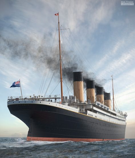 Titanic Art, Real Titanic, Titanic Wreck, Titanic Photos, Titanic Facts, Titanic History, Titanic Ship, Titanic Movie, Ocean Liner