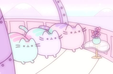 Pusheen Banner, Pusheen Wallpaper, Kawaii Cats, Pusheen Cat, Cat Character, Cute Animals Images, Cool Avatars, Fav Characters, Kawaii Aesthetic