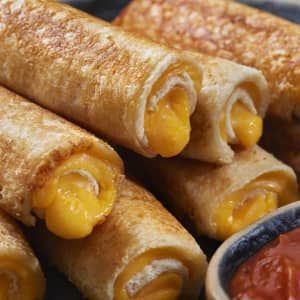 Grilled Cheese Roll Ups, Special Sandwiches, Grill Cheese Roll Ups, Grilled Cheese Rolls, Cheese Roll Ups, Bacon Roll, Cheese Roll, Bacon Egg And Cheese, Vegan Bacon