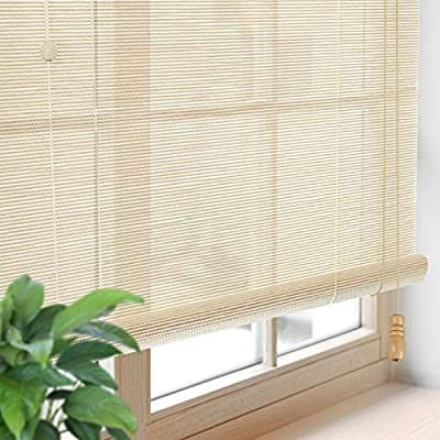 Woven Roman Shades, Roller Blinds For Windows, Bamboo Roller Shades, Roller Blinds Bathroom, Bamboo Roller Blinds, Door Porch, Bamboo Blinds, Patio Door, Roller Shades