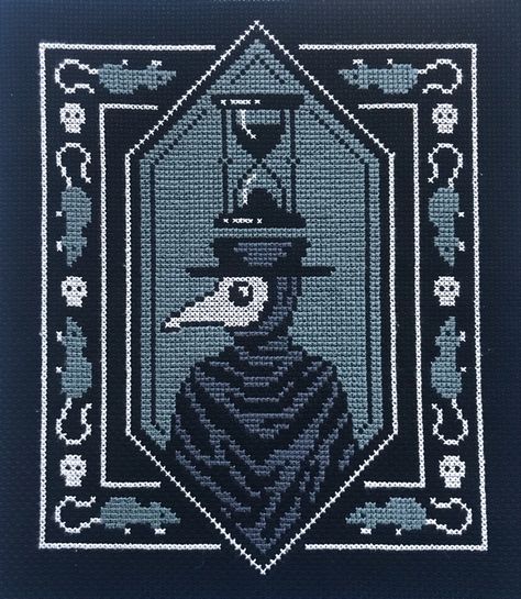 Plague Doctor Pixel Art, Gothic Tapestry, Pixie Art, Cross Stitch Tutorial, Beaded Curtain, Graph Crochet, Easy Pixel Art, Pixel Art Grid, Pixel Art Games