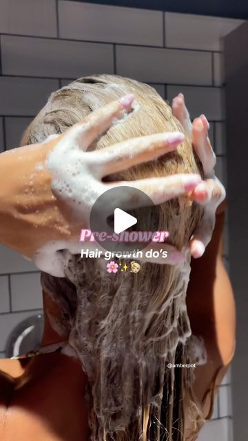 𝐀𝐦𝐛𝐞𝐫 🌸⛅️👱🏼‍♀️ on Instagram: "Pre-shower routine (6 steps) 🚿👱🏼‍♀️🩷" Pre Shower Hair Routine, Shower Routine Steps, After Shower Routine, Everything Shower Routine, Shower Routine, July 17, Amber, Hair Care, Shower