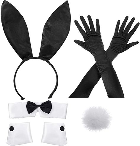 Bat Mitzvah Outfits, Bunny Ear Headband, Easter Bunny Costume, Bunny Halloween Costume, Rabbit Costume, Halloween Fest, Carnival Wedding, Bunny Ears Headband, Black Bunny