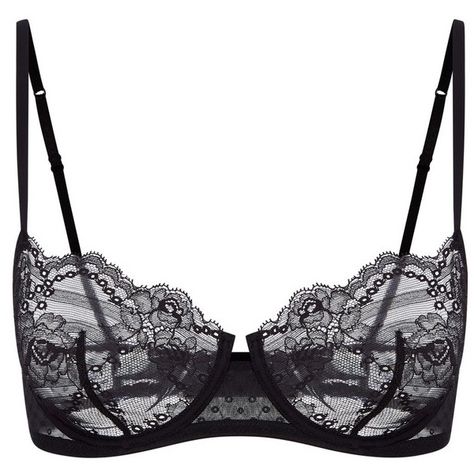 La Perla Tuberose NonWired Balconette Leavers Lace Bra In Black (8.885 RUB) ❤ liked on Polyvore featuring intimates, bras, red, lace balconette bra, shelf bra, red lace bra, lace shelf bra and lacy bras Black Lacy Bra, Bras Sheer, Lacy Bras, Bras Lace, Lace Balconette, Red Lace Bra, Lace Bras, Lacy Bra, Sheer Bra