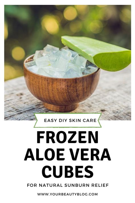 Home Remedy For Sunburn, Aloe For Sunburn, Home Remedies For Sunburn, Aloe Vera For Sunburn, Sunburn Peeling, Diy Natural Beauty Recipes, Natural Remedies For Sunburn, Sunburn Remedies, Natural Skincare Recipes