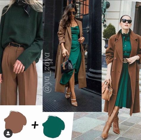 Green Outfits, Colour Combinations Fashion, Color Combos Outfit, Color Blocking Outfits, Color Combinations For Clothes, Classy Fashion, Looks Street Style, Pinterest Fashion, Fashion Mistakes