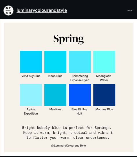 True Spring Vs Bright Spring, Dyt Type 1 Clothes Color Palettes, Paintbox Spring, Season Palette, Warm Spring Palette, Warm Spring Color Palette, True Spring Color Palette, Light Spring Palette, Light Spring Color Palette