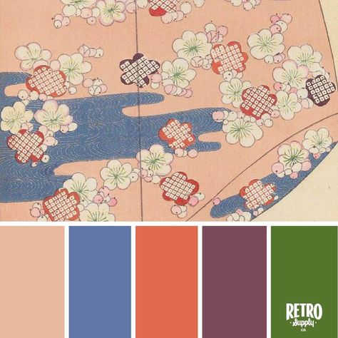 Kimono Color Palette, Traditional Japanese Color Palette, Japan Color Palette, Japanese Color Palette, Party Palette, Japanese Colors, Kimono Design, Design Palette, Color Chip