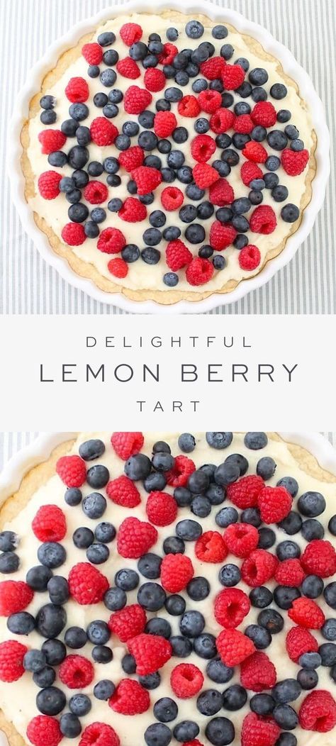 Sugar Cookie Fruit Tart, Rethink Your Drink, Pizza Fruit, Best Easy Dessert Recipes, Easy Tart Recipes, Fruit Tart Recipe, Sugar Cookie Crust, Berry Tart, Lemon Dessert Recipes