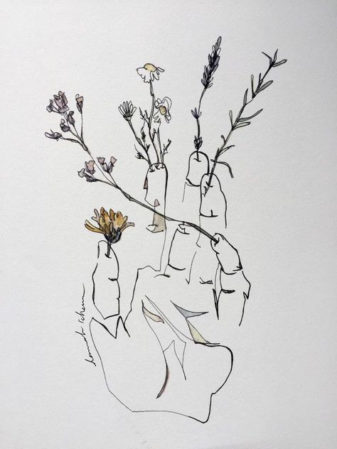 Plants Drawing, Hand Sketches, Arte Grunge, Hands Art, Arte Inspo, Arte Sketchbook, Wow Art, Pencil Art Drawings, Hand Art