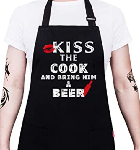 Cute Aprons Sayings, Bbq Aprons For Men, Happy Birthday Chef, Diy Aprons, Baking Aprons, Funny Aprons For Men, Women Chef, Easy Apron, Grilling Apron