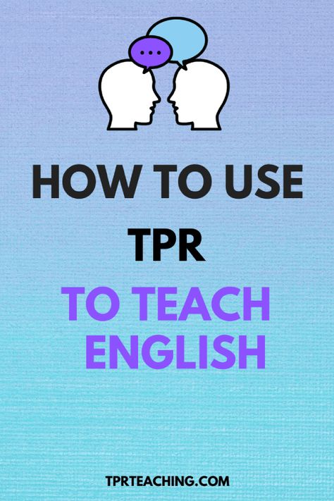 Total Physical Response, Second Language Teaching, Online Teaching Resources, English Teaching Materials, Teaching Online, Teaching English Abroad, Teaching English Online, Esl Lessons, Teach English