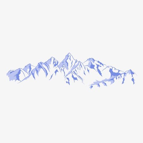 Mountains Illustration, Mountain Outline, Mountain Sketch, Mountain Drawing, Mountain Illustration, Mountain Tattoo, Tree Tattoo, Snowy Mountains, Mountain Art