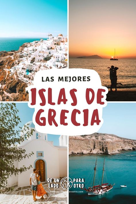 Hay muchas islas de Grecia para visitar, pero aquí están las que para nosotros son las 5 mejores y las que hacen un primer viaje a Grecia súper completo >>>> grecia | islas de grecia | islas griegas | que ver en grecia | mejores islas grecia | itinerio grecio | ruta grecia | viaje grecia | ruta de viaje a grecia | europa | viaje a europa Grecia Santorini, Athens Greece, Paros, Greece Travel, Plan Your Trip, Santorini, Athens, Europe Travel, Places To Travel