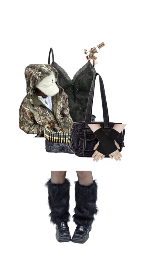 Outfit Army Print Outfits, Army Print, Military Camouflage, Hyena, Y2k Style, Camouflage, Camo, Cool Outfits, Outfit Inspirations