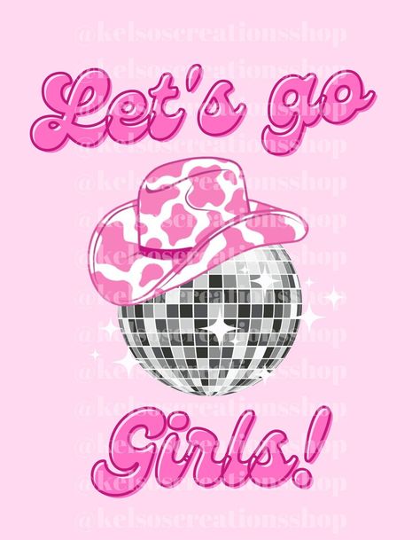 **DIGITAL DOWNLOAD** Perfect for your next Bachelorette Party or girls trip to Nashville! Disco Cowgirl theme! You will receive a digital download of this file to print / use once you have completed your purchase! Pink Cow Print, Disco Cowgirl, Bachelorette Party Bride, Pink Cow, Disco Ball, Cow Print, Bachelorette Party, Nashville, Cow