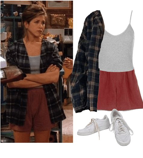 rachel n° dos Outfit | ShopLook #jenniferaniston #birthday #style #fashion #set #shoplook #polyvore #streetstyle #friends #chic #casual #celebritysttle #celebstyle Estilo Rachel Green, Rachel Green Style, Rachel Green Outfits, 90’s Outfits, Movie Inspired Outfits, 90s Inspired Outfits, 30 Outfits, Phoebe Buffay, Tv Show Outfits