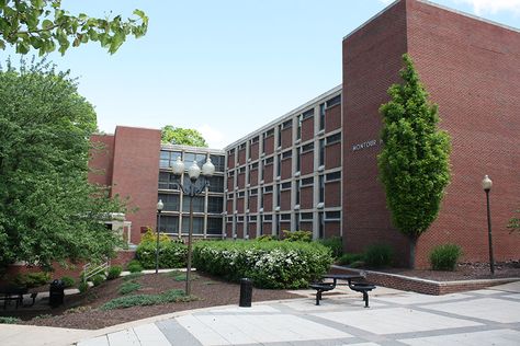 Montour Hall, a four-story structure built in 1964, houses 250 students. #HuskyLife Bloomsburg University, University Dorm, University Dorms, Residence Life, Story Structure, Room Tour, Dorm Decor, College Life, College Dorm