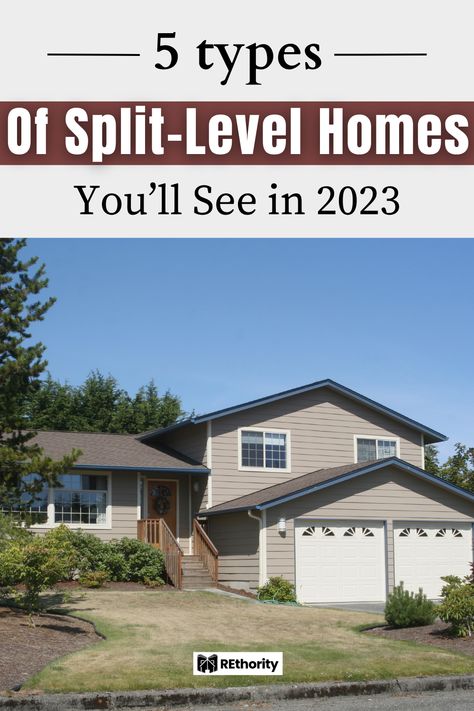 Split Level Transformation, Stacked Split Level Home, 4 Level Split Exterior Remodel, Split Level Second Floor Addition, Front To Back Split Level House Interior, Tri Level Addition Ideas, Split Level Addition Ideas Second Story, Split Level Exterior Paint Color Schemes, Quad Level Home Remodel