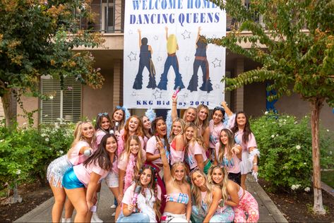 Kappa Kappa Gamma Bid Day Kappa Bid Day Themes, Kappa Kappa Gamma Bid Day Themes, Kappa Kappa Gamma Bid Day, Mamma Mia Bid Day, Sorority Recruitment Themes, Sorority Themes, Recruitment Themes, Bid Day Themes, Kappa Kappa Gamma