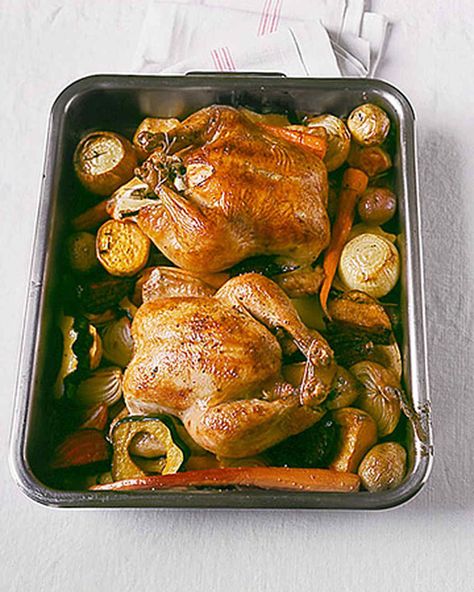 Roasted Chicken Salad, Roast Chicken Recipe, Perfect Roast Chicken, Easy Roast Chicken, Martha Stewart Recipes, Roast Chicken Recipes, Citrus Chicken, Chicken And Dumplings, Roast Chicken