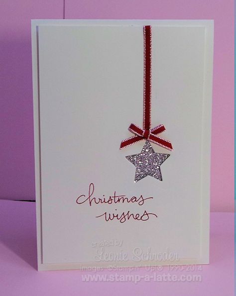 Hantverk Diy, Christmas Preparation, Christmas Card Inspiration, Beautiful Christmas Cards, Star Cards, Homemade Christmas Cards, Christmas Card Crafts, Diy Christmas Cards, Easy Christmas Diy