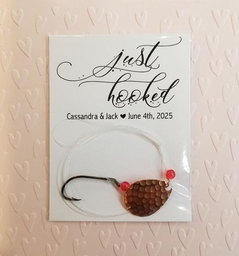 Colourful Wedding Favours, Fishing Theme Wedding, Fishing Themed Wedding, Custom Fishing Lure, Fishing Wedding, Themed Wedding Ideas, Country Theme Wedding, Wedding Giveaways, Country Theme