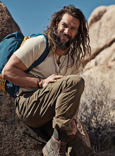 The new weekend warrior basics. Long Hair And Beard, Man With Long Hair, Jason Momoa Aquaman, Lisa Bonet, Felicity Jones, Travis Fimmel, Stargate Atlantis, Lee Pace, Andrew Lincoln