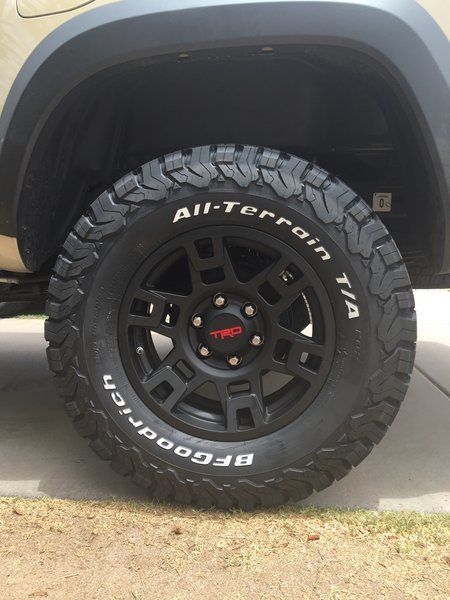 17" TRD Pro rims and BFG AT TKO2s... | Page 18 | Tacoma World Jeep Silhouette, Trd Pro Wheels, Overland Tacoma, Tacoma Wheels, Toyota Tacoma Mods, Tacoma Accessories, Accessoires 4x4, Tacoma Mods, Tacoma World