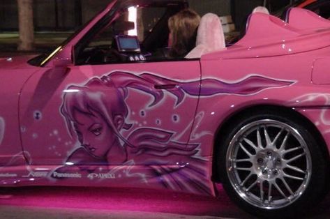 Suki’s pink car from 2 Fast 2 Furious Honda S2000, Pink Car, Fast And Furious, On Twitter, Twitter, Pink, Design