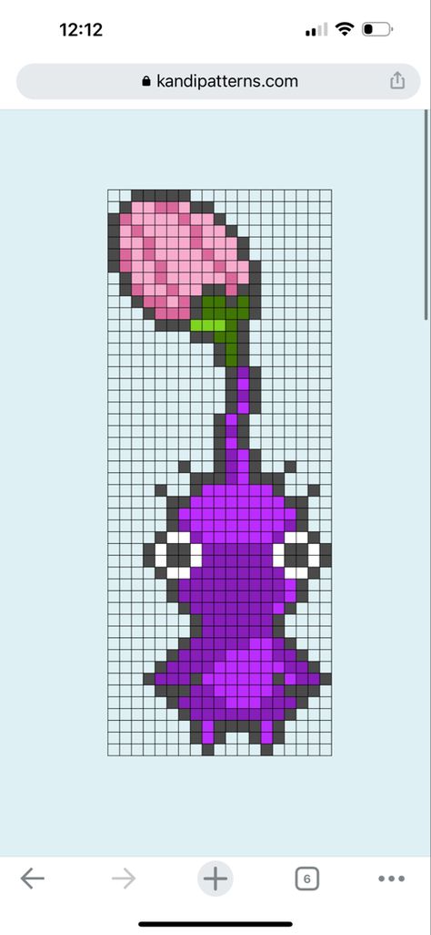 Pikmin Cross Stitch, Pikmin Pixel Art, Pikmin Perler Beads, Pikmin Crochet, Green Doodles, Nerdy Perler Beads, Melty Bead Designs, Tiny Cross Stitch, Easy Pixel Art