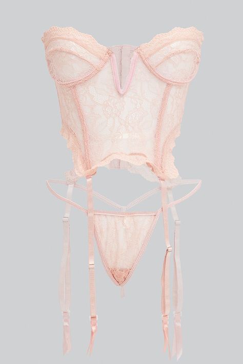 Made from imported quality material, this pink lingerie is size S for regular-size women of 18-34 years of age. Designed in Australia, but made in Asia. Medieval Lingerie, Pink Lingerie Outfit Night, Cute Lingerie Sets, Pink Lace Lingerie, Victorian Lingerie, Pink Lingerie, Lingerie Sets, Lace Lingerie Set, Medieval Fashion