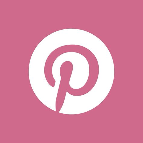 Pink Pinterest App Icon, Pinterest App Icon, Pinterest Icon, Princess Charm School, Aesthetic Homescreen, Pink Pinterest, Pinterest App, Charm School, Barbie Princess