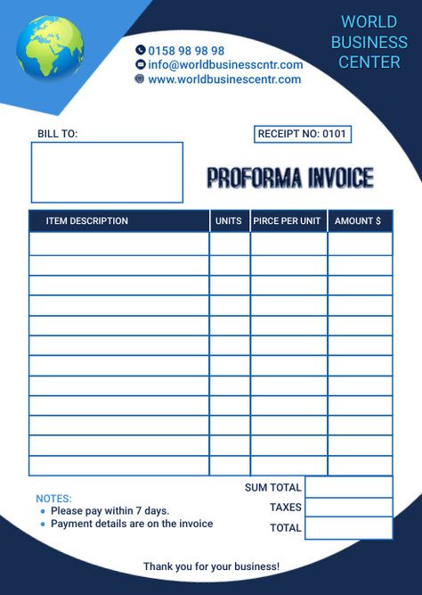 Editable Proforma Invoice Cash sale Receipt Delivery note business corporate document template flyer Proforma Invoice Template, Menu Engineering, Invoice Design, School Fees, Receipt Template, Promotional Flyers, Phone Shop, Marketing Collateral, Document Templates